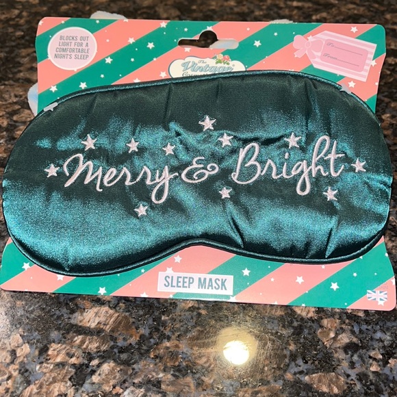 Holiday Sleep Mask and Cosmetic Headband - Picture 2 of 6